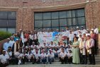 JNU VC flagged off a group of students for NIT Silchar, Assam, under the “Ek Bharat Shreshtha Bharat Yuva Sangam” programme