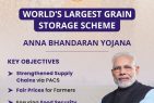 Shri Narendra Modi Inaugurated World’s Largest Grain Storage Scheme ‘Anna Bhandaran Yojana’ in New Delhi