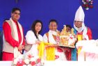 Chief Minister attends Mega AaMaSha Healing Camp at Jorethang